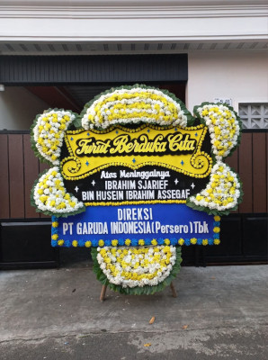 Papan Bunga Duka di Singkep
